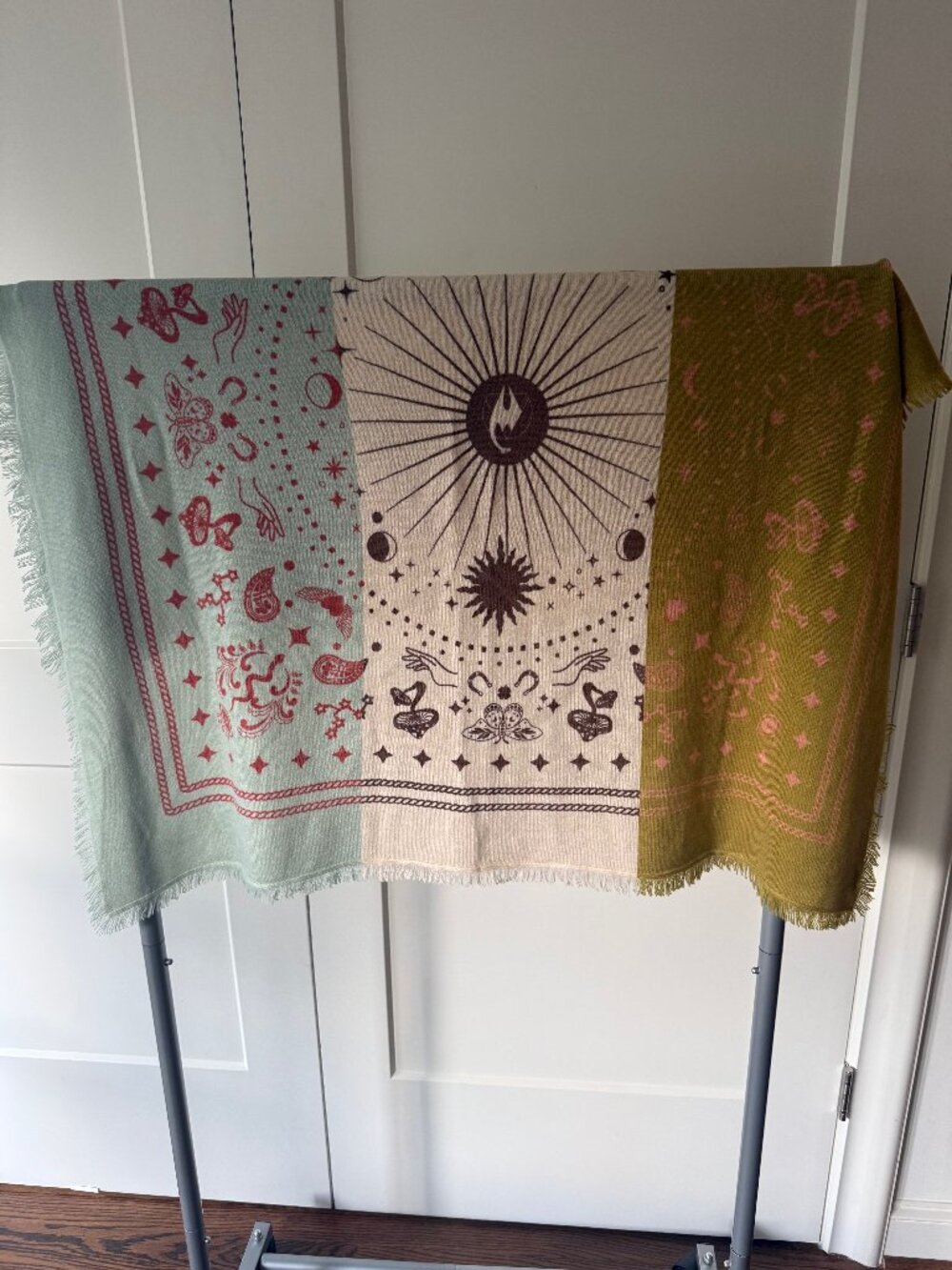Freya Cosmic Rodeo Cashmere Bandana - TriColor Rare